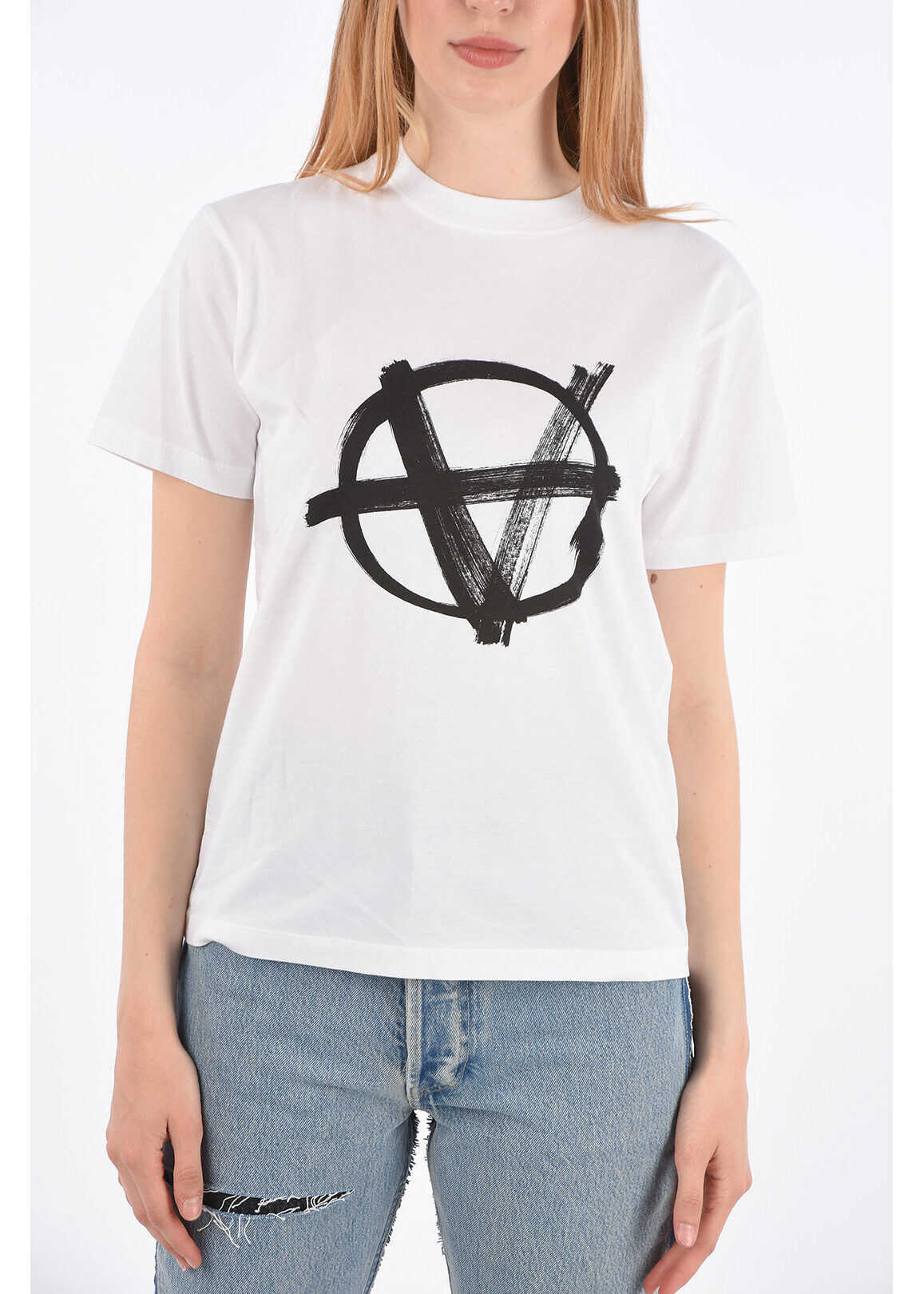 Vetements Printed T-Shirt White