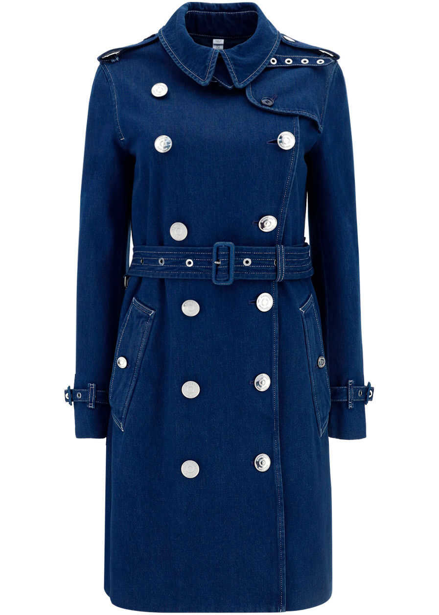 Burberry Kensington Coat 8039251 DARK BLUE