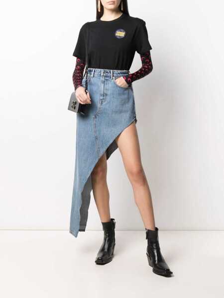 Tricouri Raf Simons Crew Neck T-Shirt BLACK Femei (BM 8430576) 2