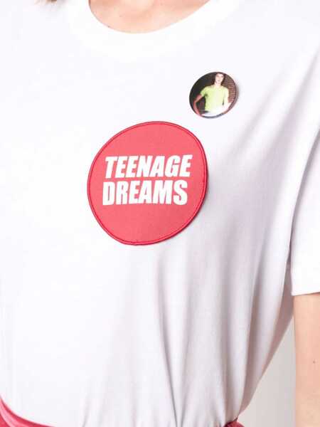 Tricouri Raf Simons Crew Neck T-Shirt WHITE Femei (BM 8430585) 5