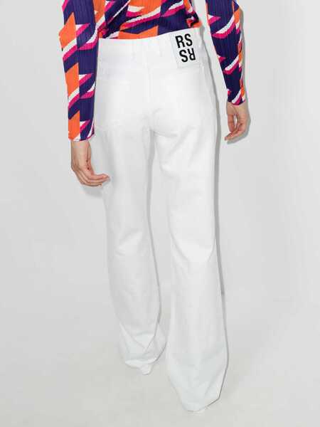 Blugi skinny Raf Simons Flared Jeans WHITE Femei (BM 8430588) 3