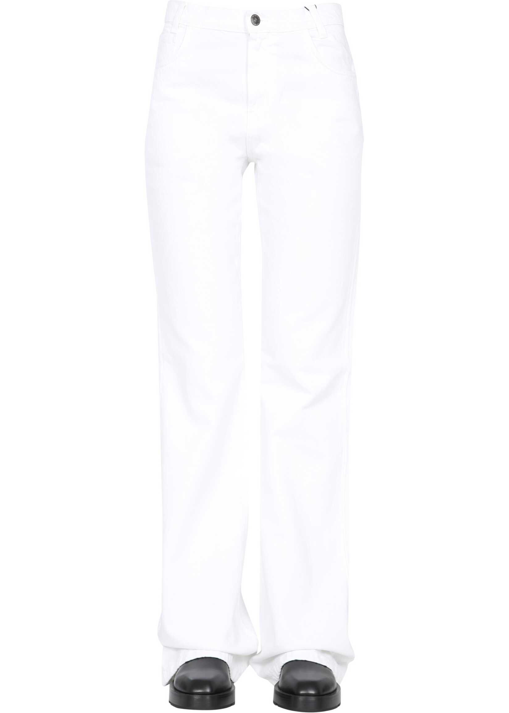 Raf Simons Flared Jeans WHITE