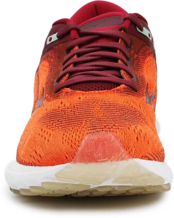 Pantofi alergare Mizuno Wave Skyrise Orange/Burgundy Barbati (BM 8432376) 2