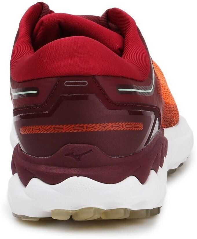 Pantofi alergare Mizuno Wave Skyrise Orange/Burgundy Barbati (BM 8432376) 5