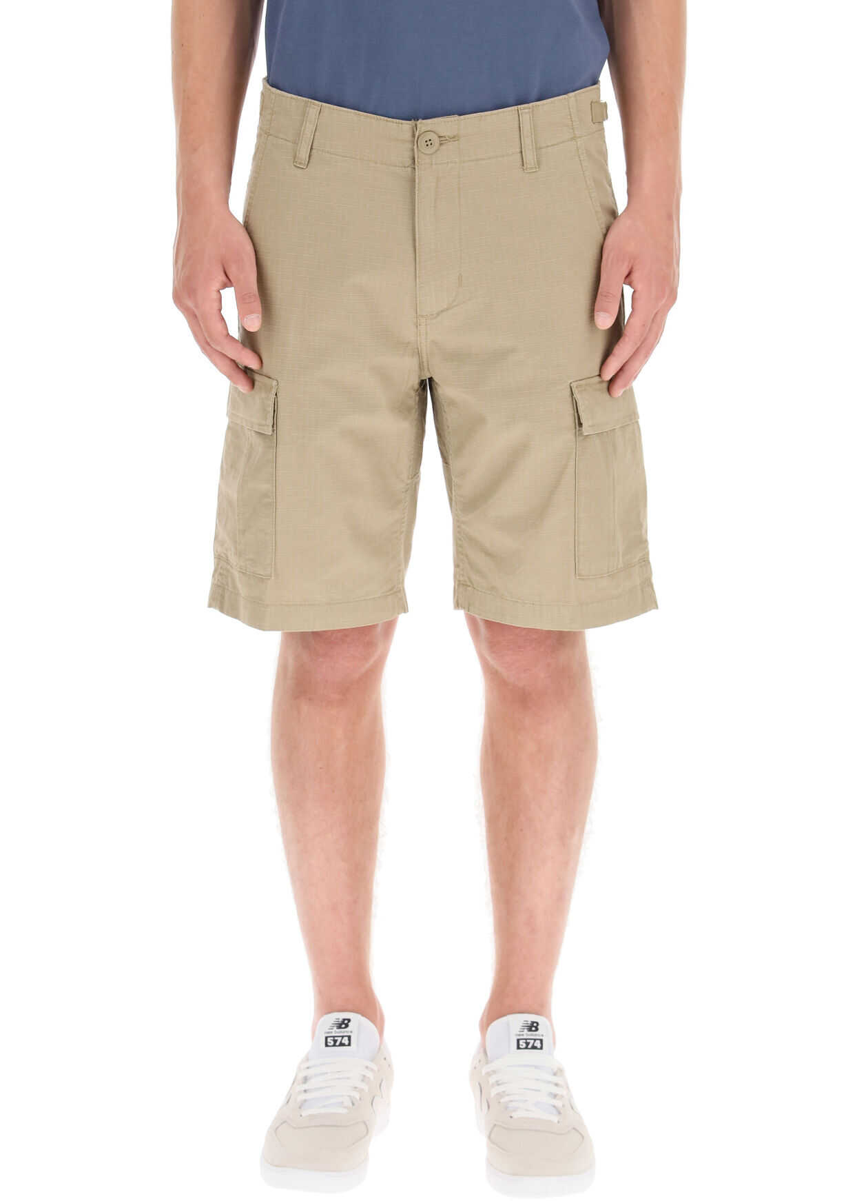 Carhartt Aviation Shorts I028245 00 LEATHER RINSED