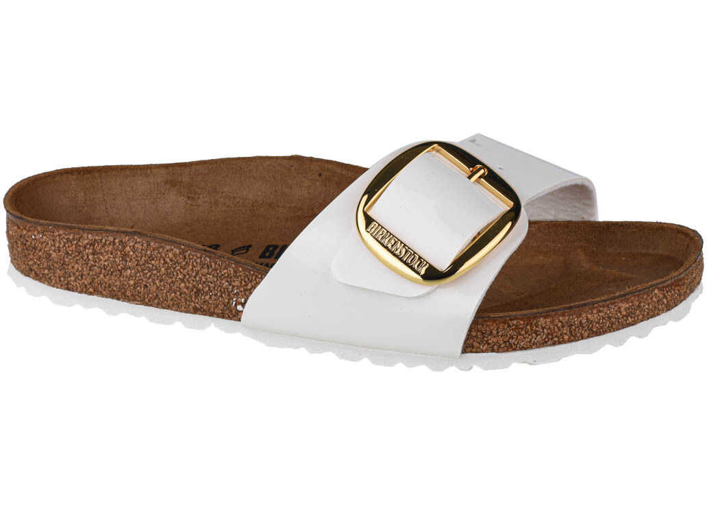 Birkenstock Madrid Big Buckle BF White