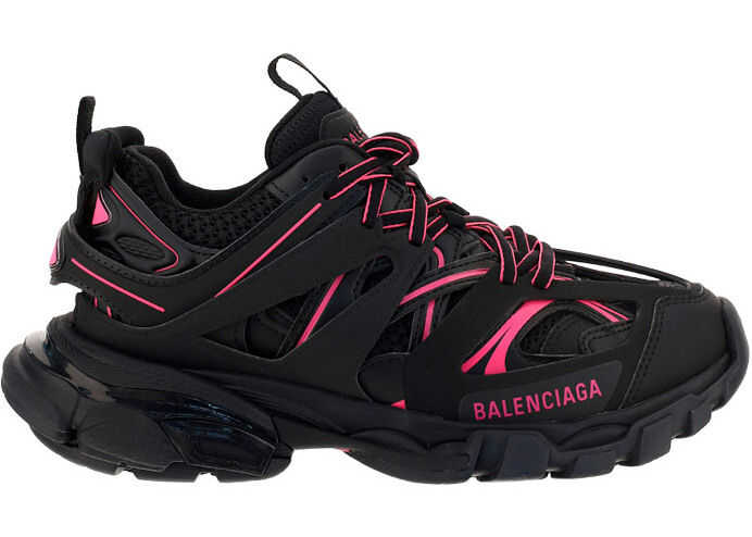 Balenciaga Track Sneakers 542436W3AC2 BLACK/FLUO PINK