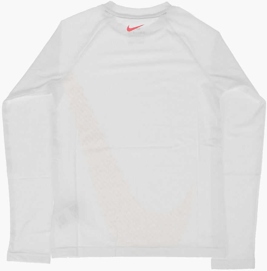 Tricouri Nike Logo Printed T-Shirt White Baieti (BM 8443446) 4