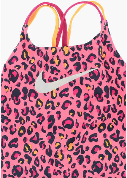 Costume de baie intregi Nike Printed One Piece Swimsuit Pink Fete (BM 8443473) 2