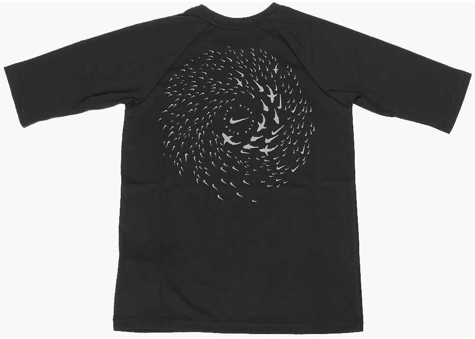 Tricouri Nike Shark Printed T-Shirt Black Baieti (BM 8443482) 4