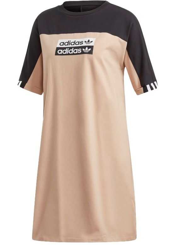 adidas Tee Dress EC0774 Black/Brown