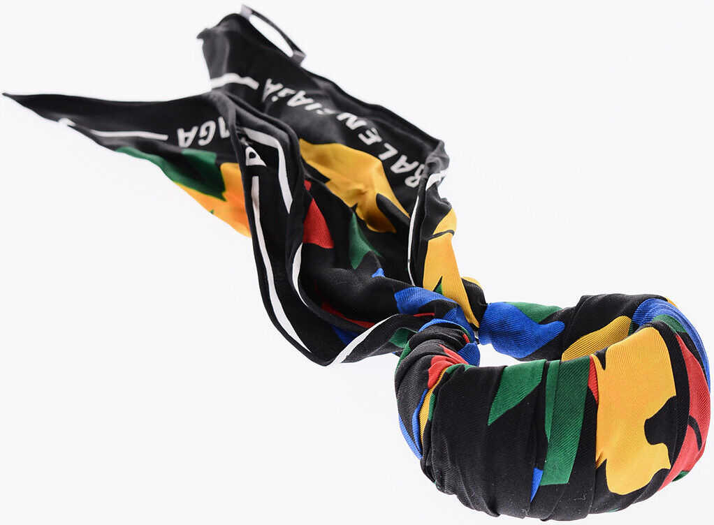 Balenciaga Foulard Bracelet With Knot Closure Multicolor