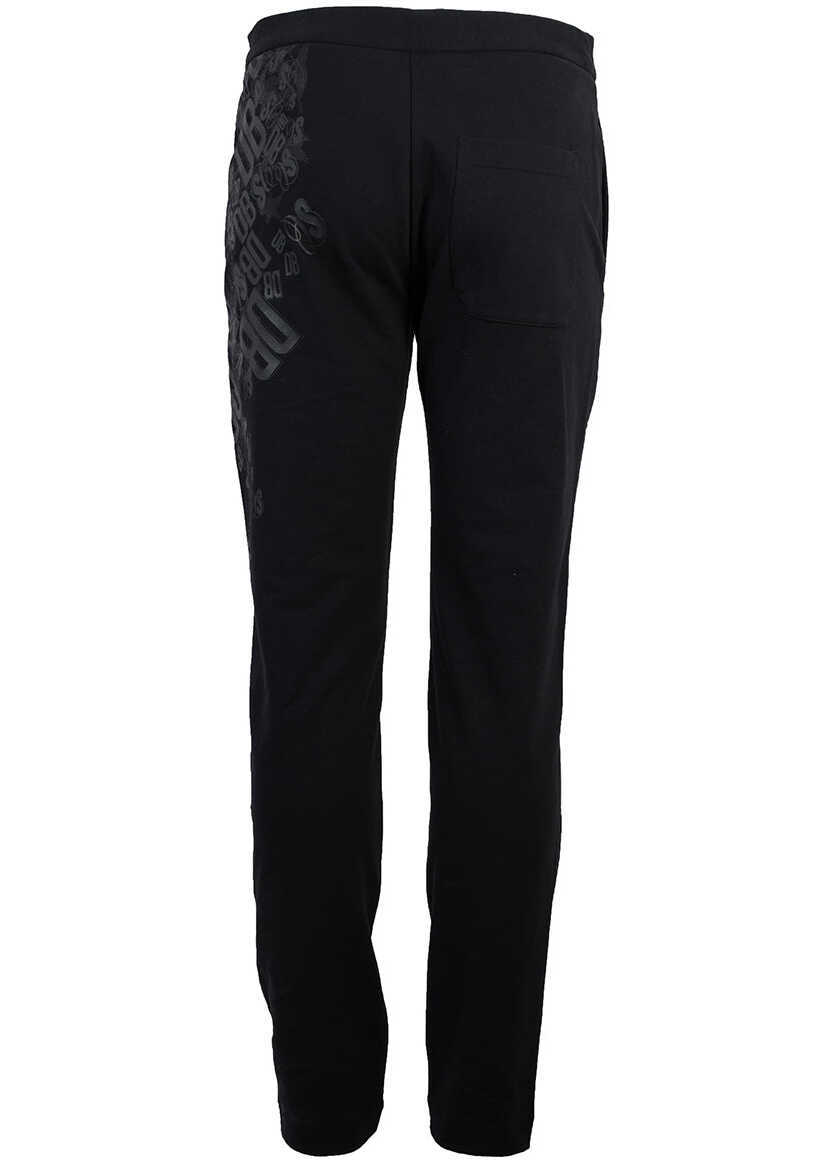 Pantaloni casual Bikkembergs A113SGMEB071 Czarny Barbati (BM 8454189) 7