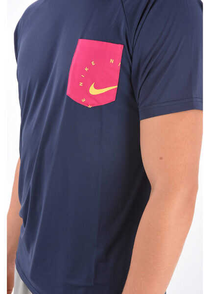 Tricouri Nike T-Shirt With Breast Pocket Blue Barbati (BM 8454462) 3