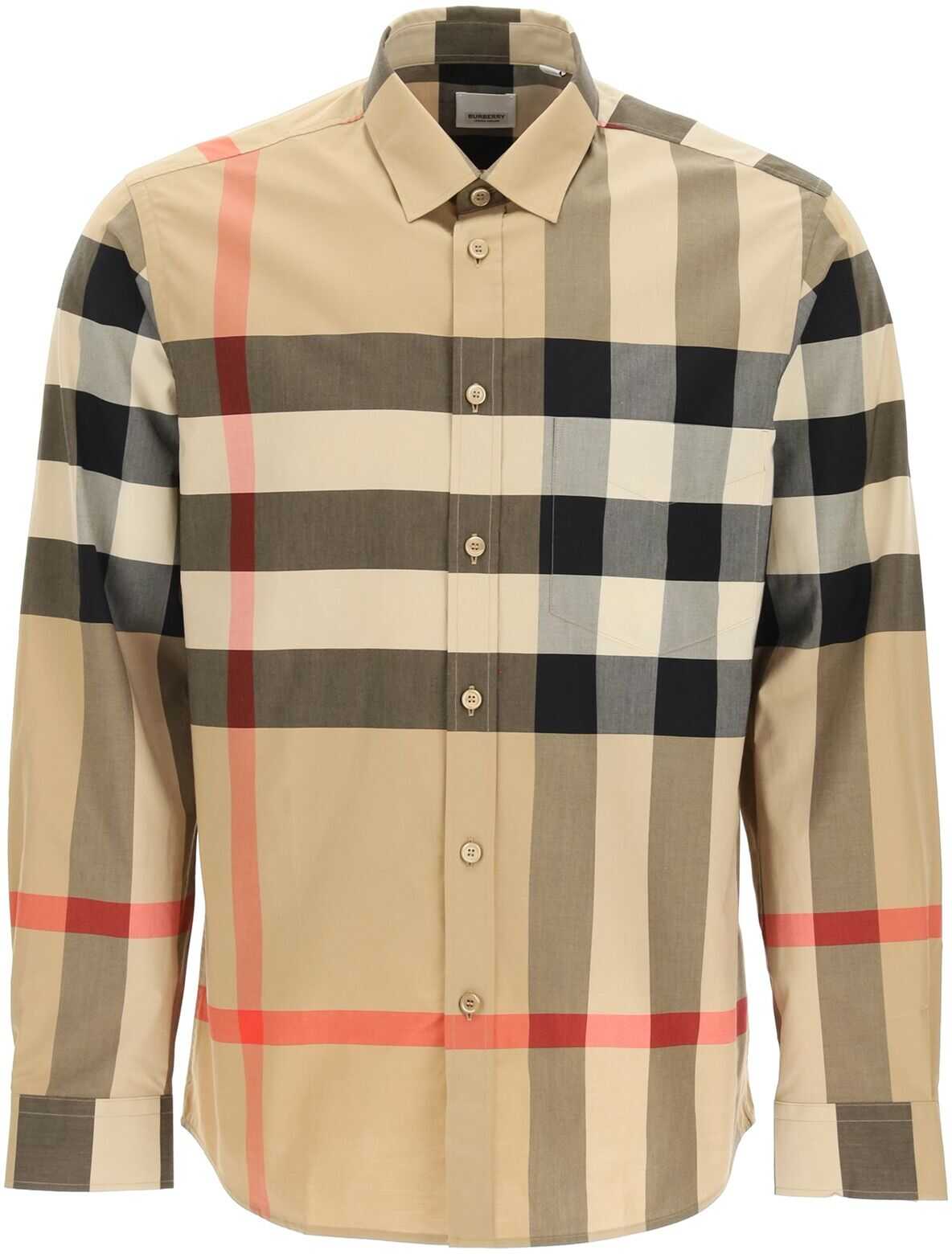 Burberry Maxi Check Shirt 8010213 ARCHIVE BEIGE