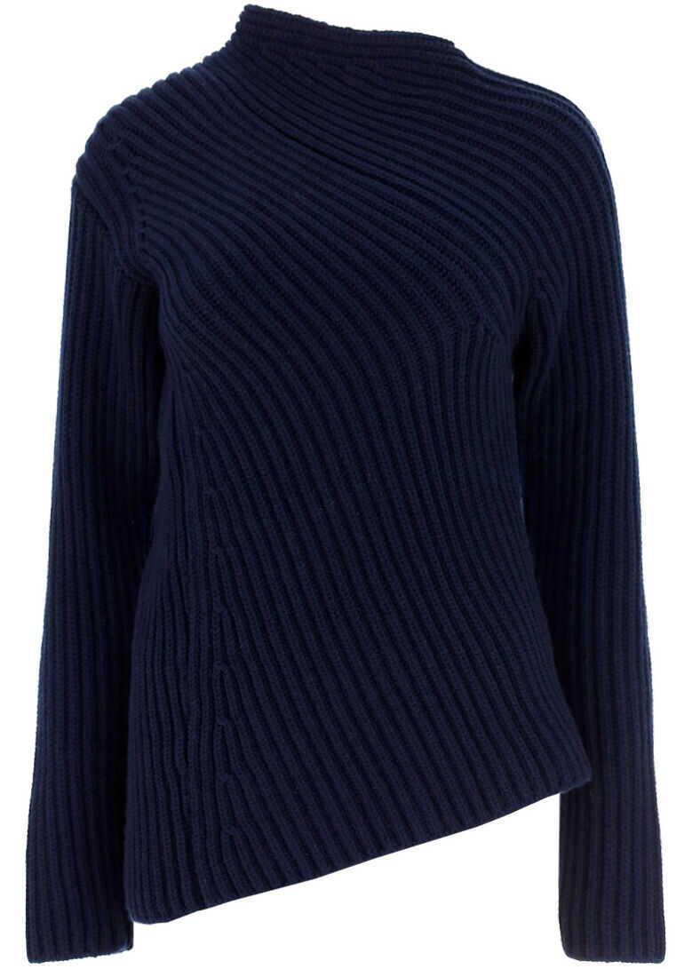 Jil Sander Sweater JSPT751054WTY21318 DARK BLUE