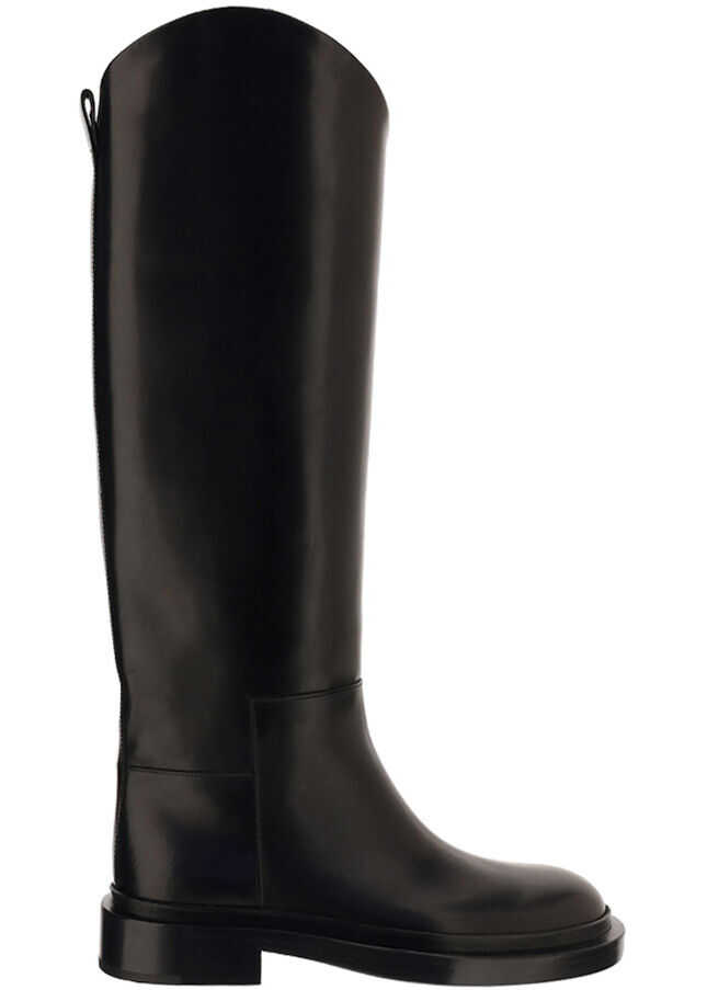 Jil Sander Boots JS35043A14030 BLACK