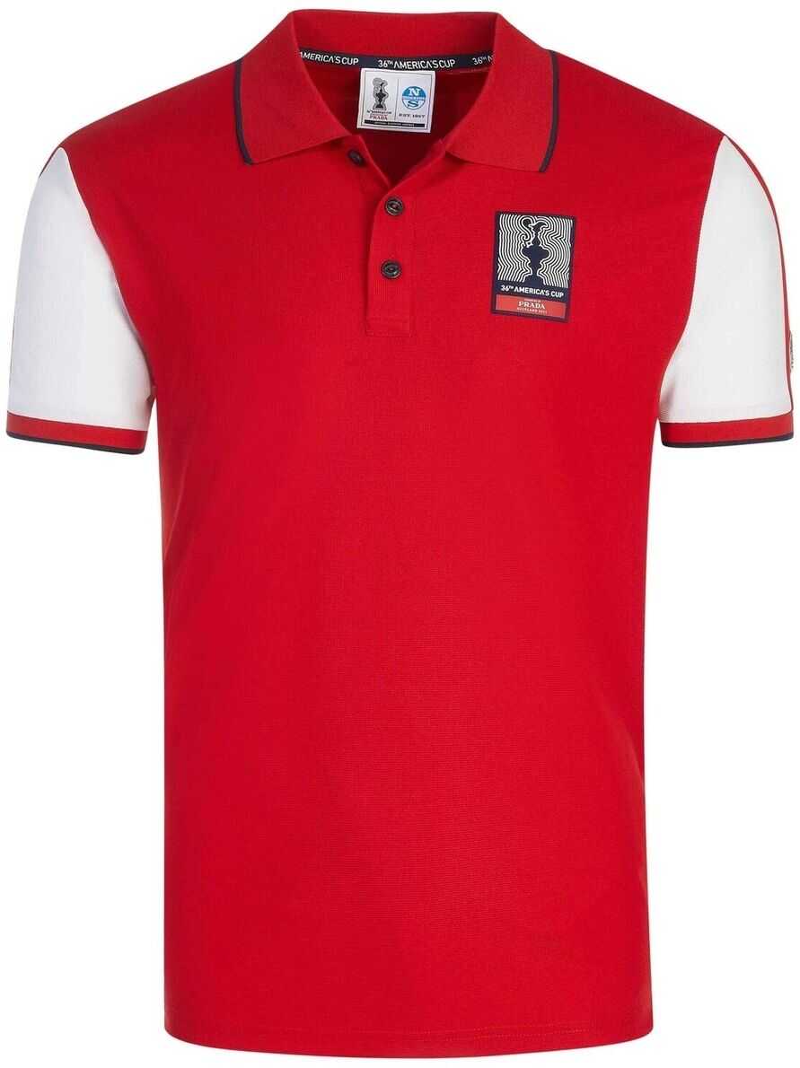 North Sails by Prada Auckland Polo 452000 Red/White