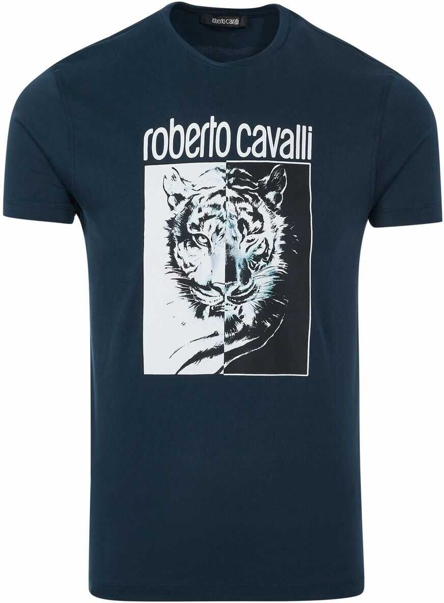 Roberto Cavalli T-Shirt HST66FA Blue