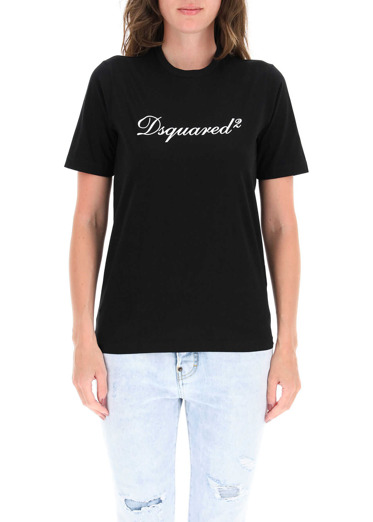 DSQUARED2 Logo T-Shirt S72GD0311 S23009 BLACK