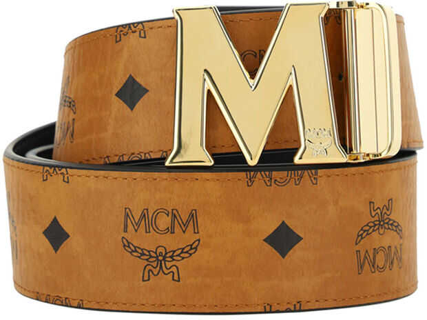 MCM Belt MXBAAVI03 COGNAC