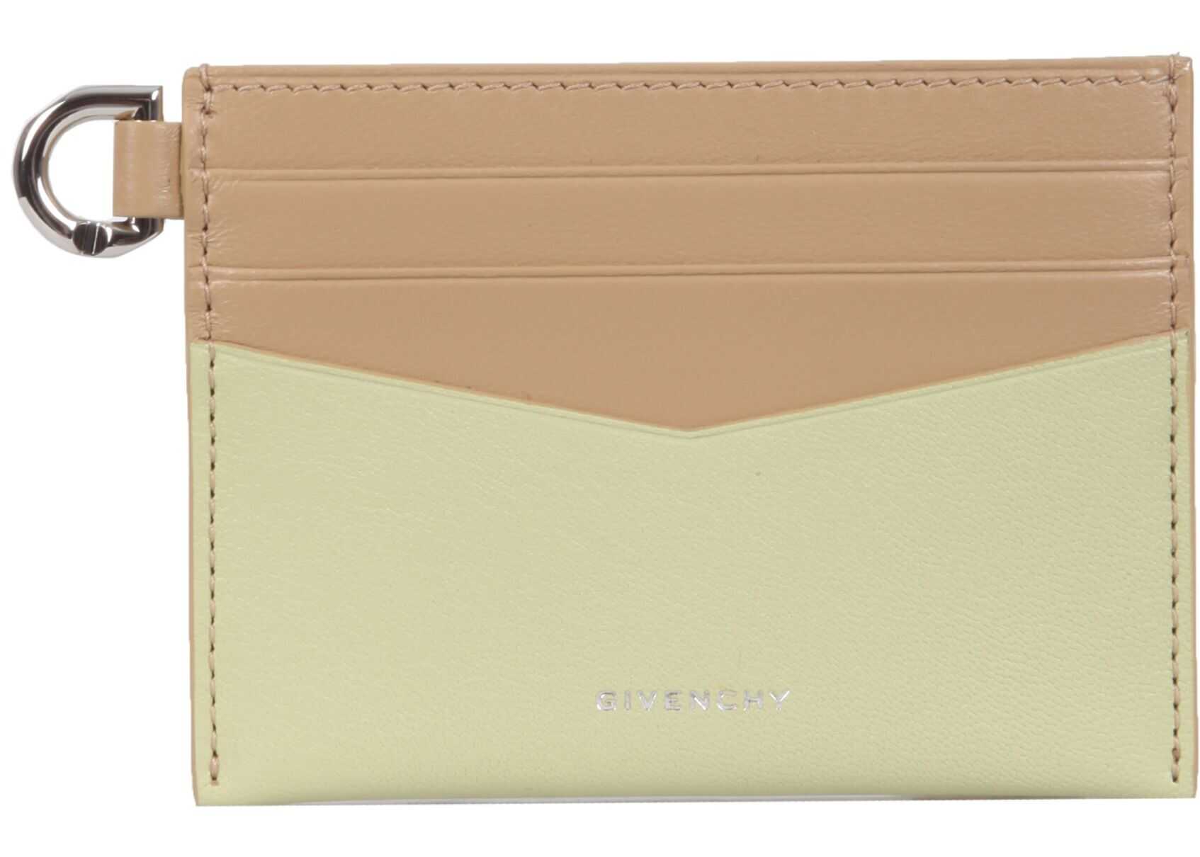 Givenchy 4G Leather Box Card Holder BB60H0B15P_335 GREEN