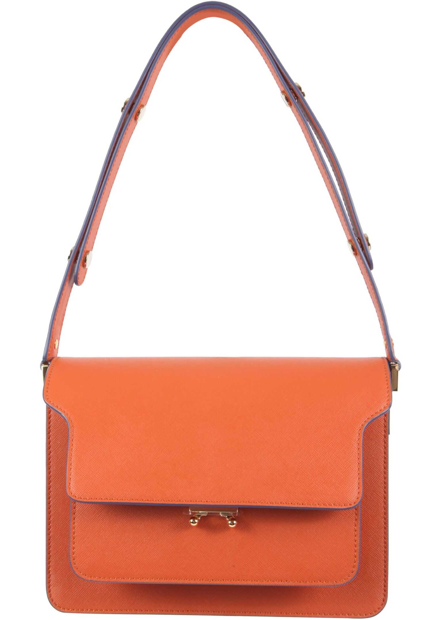 Marni Medium Trunk Bag SBMPN09U07_LV520Z434B ORANGE