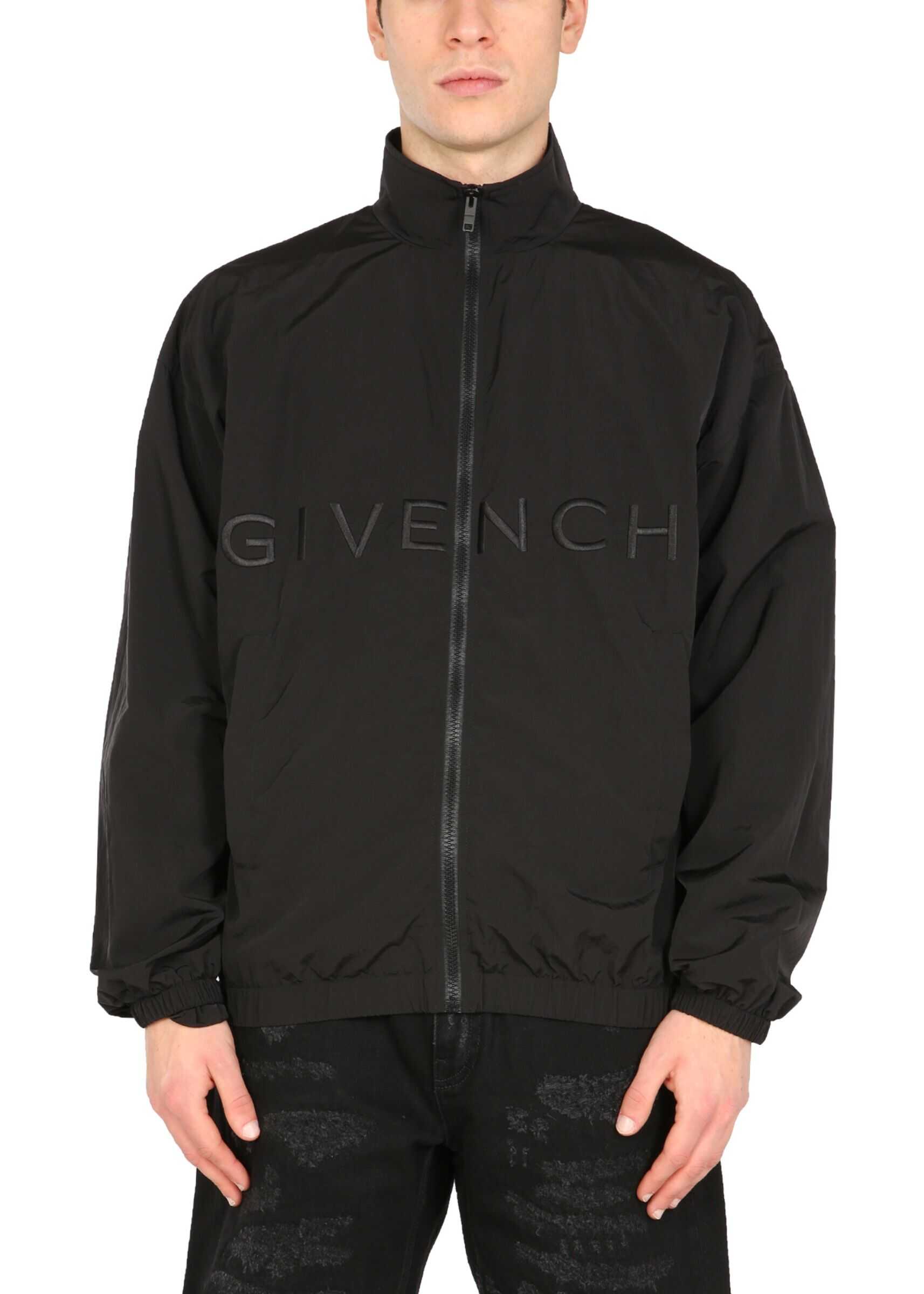 Givenchy 4G Nylon Jacket BM00SE11BX_001 BLACK