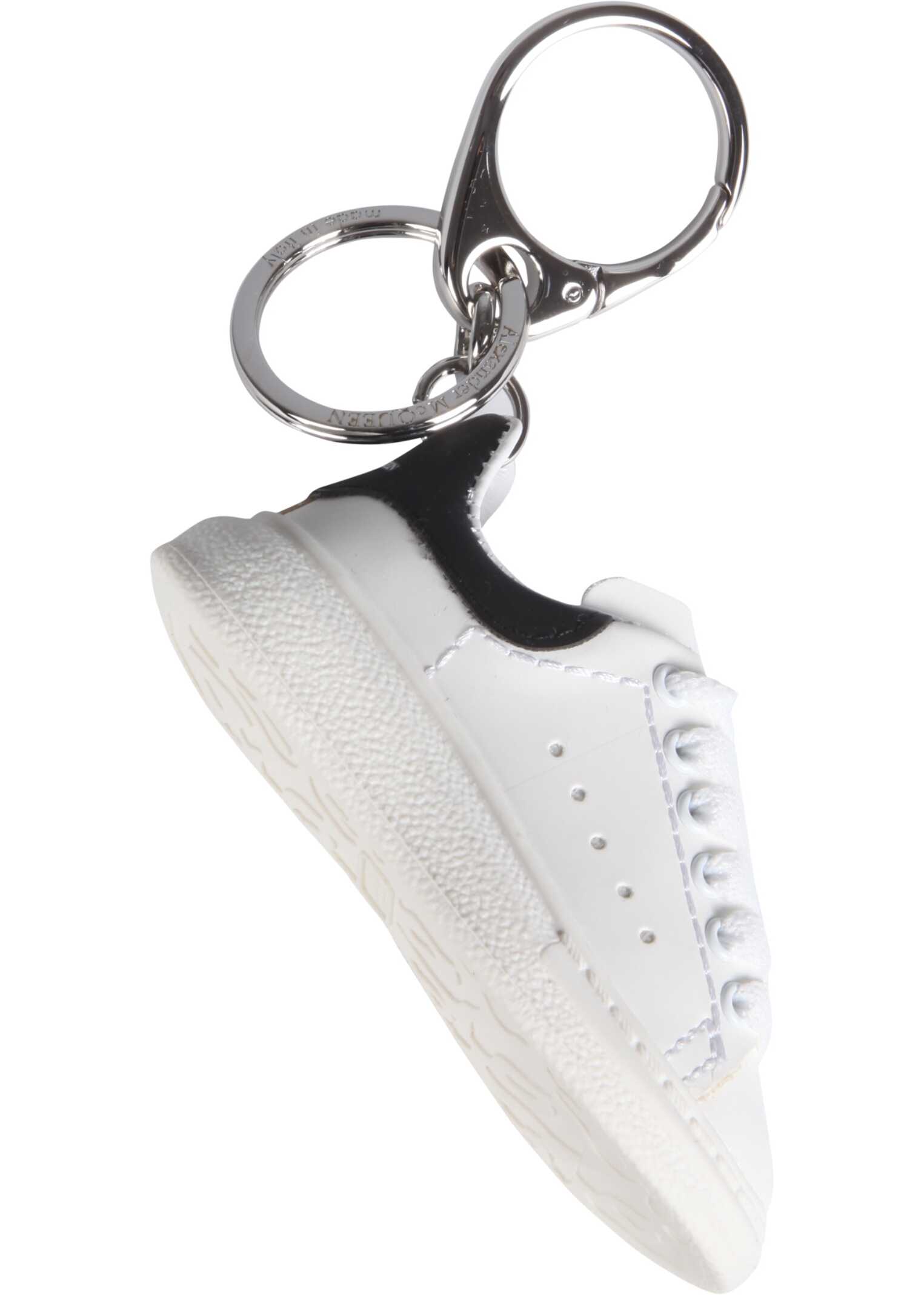 Alexander McQueen Oversize Sneaker Keyring WHITE image