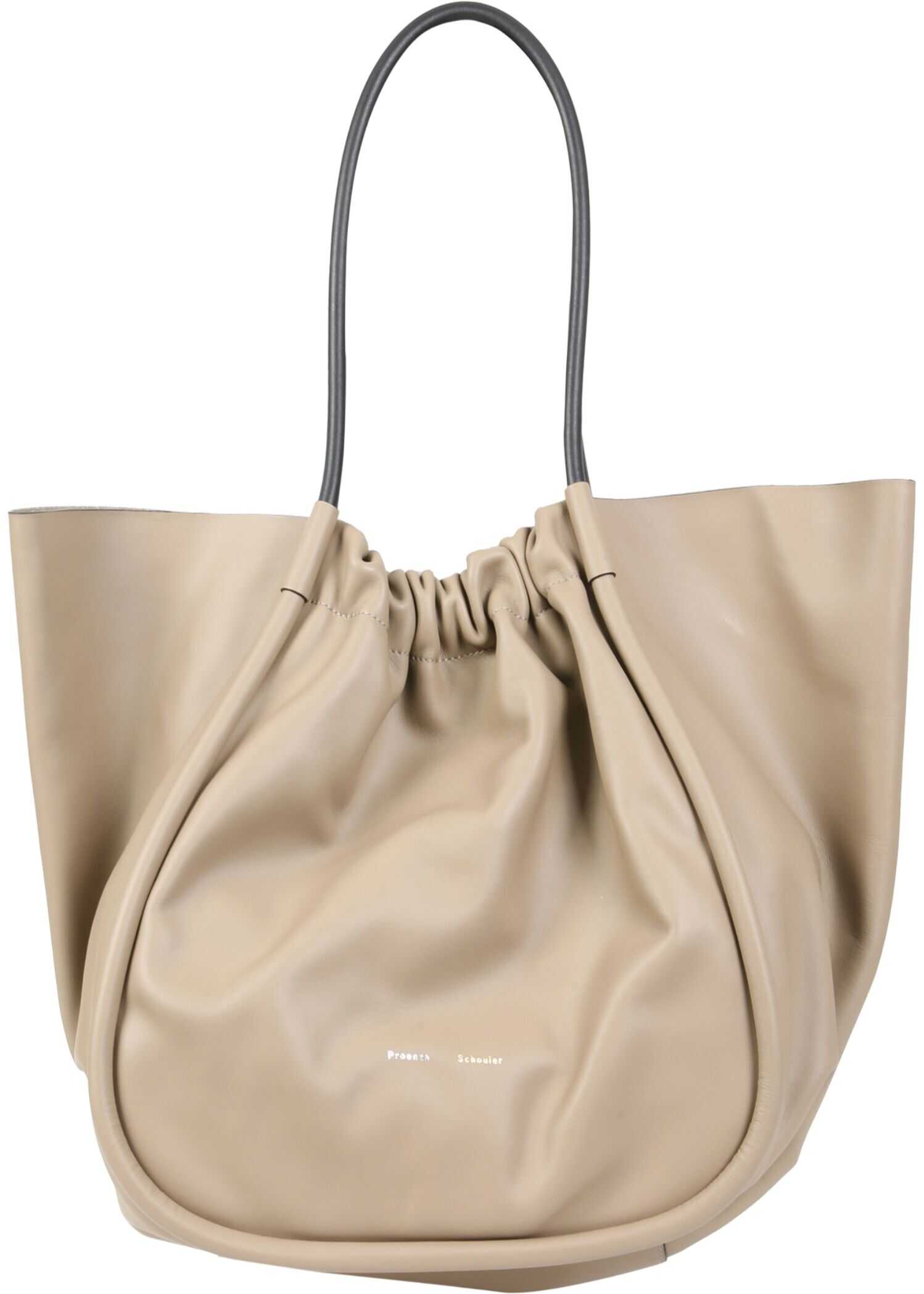 Proenza Schouler Ruched Xl Tote Bag H01000_C289P2078 BEIGE