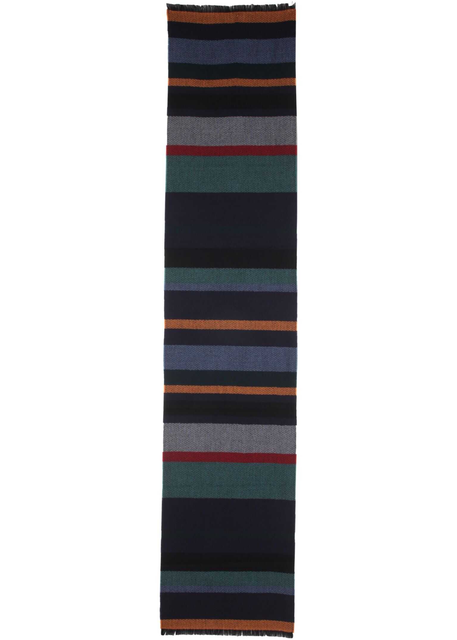 PS by Paul Smith Ps Stripes Scarf M2A/841F/GS04_47 MULTICOLOUR