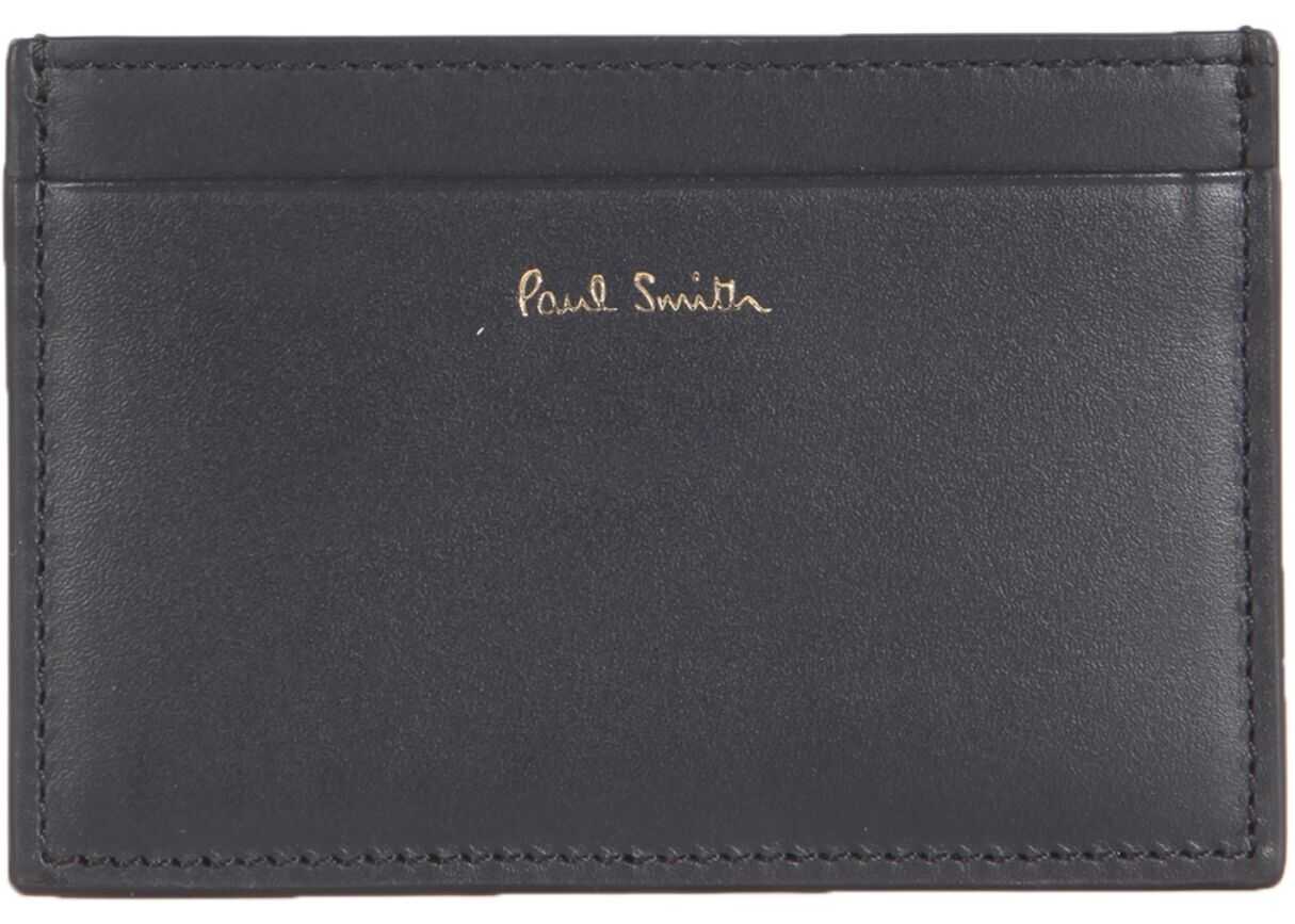 Paul Smith Leather Card Holder M1A/4768/BMULTI_79 BLACK