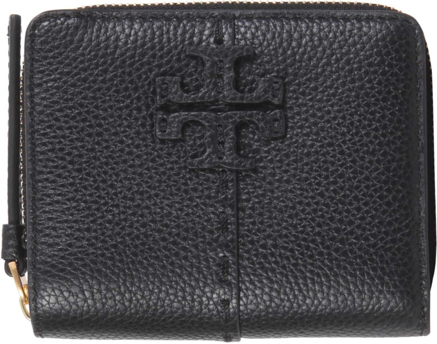 Tory Burch Wallet With Logo 64522_001 BLACK