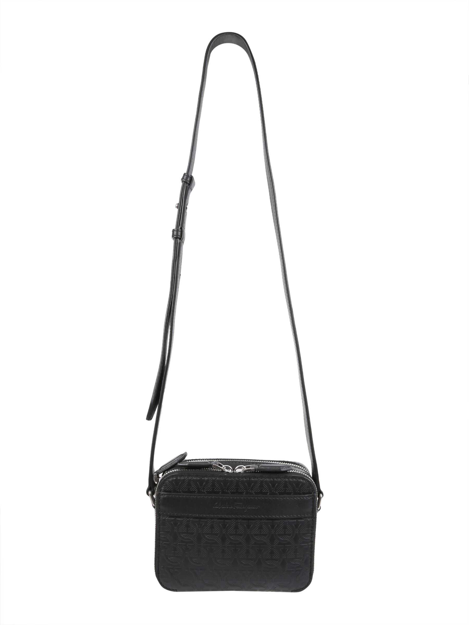 Salvatore Ferragamo Gancini Shoulder Bag 745702_240410NERO BLACK