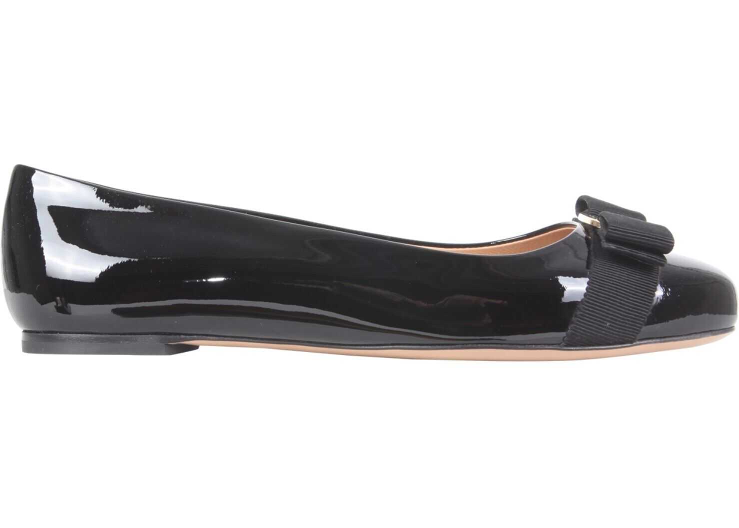 Salvatore Ferragamo Varina Ballerinas 574556_01A181NERO BLACK