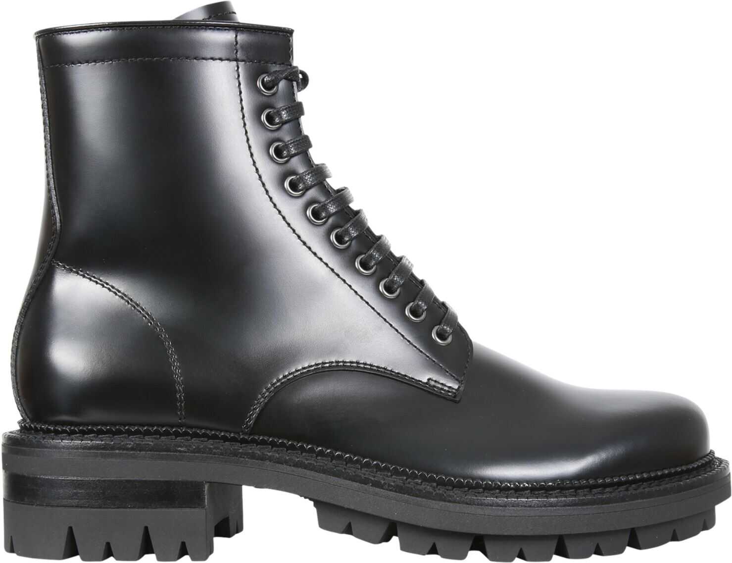 DSQUARED2 Boots With Laces BLACK