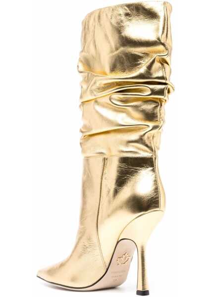 Cizme scurte DSQUARED2 Boots With Heel GOLD Femei (BM 8467512) 3