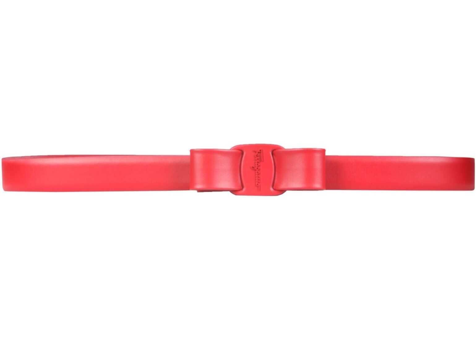 Salvatore Ferragamo Alive Fixed Belt 747017_230062LIPSTICK RED