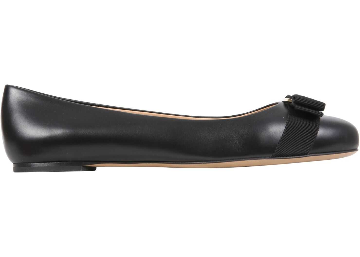 Salvatore Ferragamo Varina Ballerinas 576597_01A181NERO BLACK