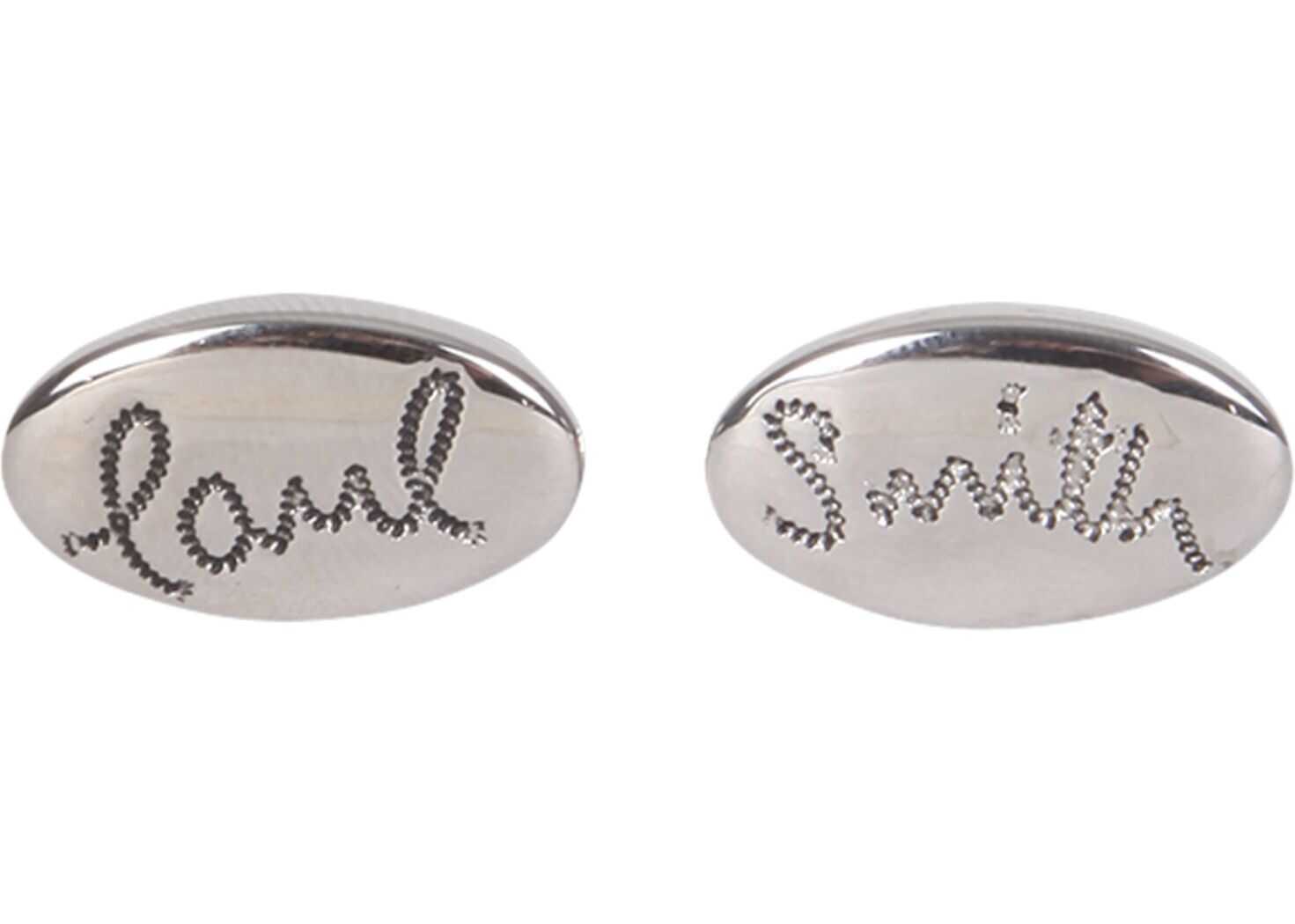 Paul Smith Link Rope Logo Cufflinks M1A/CUFF/GLOGOR_92 SILVER