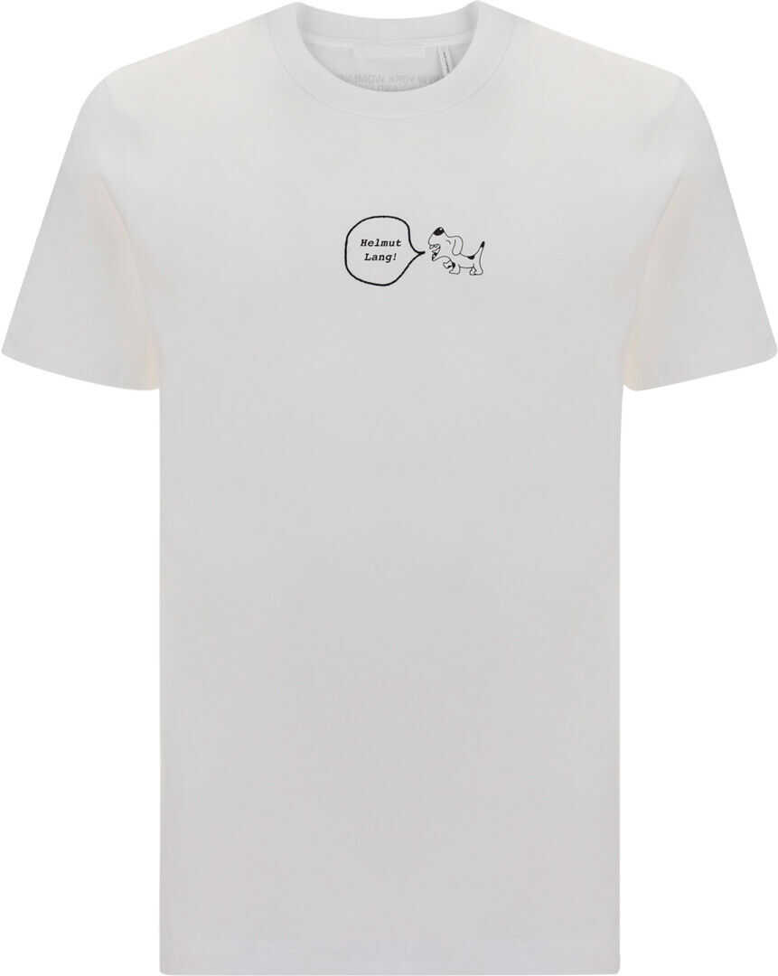 HELMUT LANG Puppy T-Shirt L05HM508 CHALK WHITE
