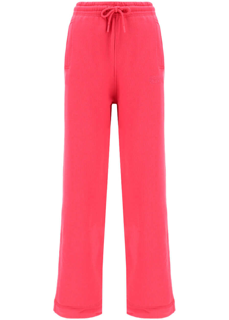 Ganni Isoli Pants T2915 SHOCKING PINK