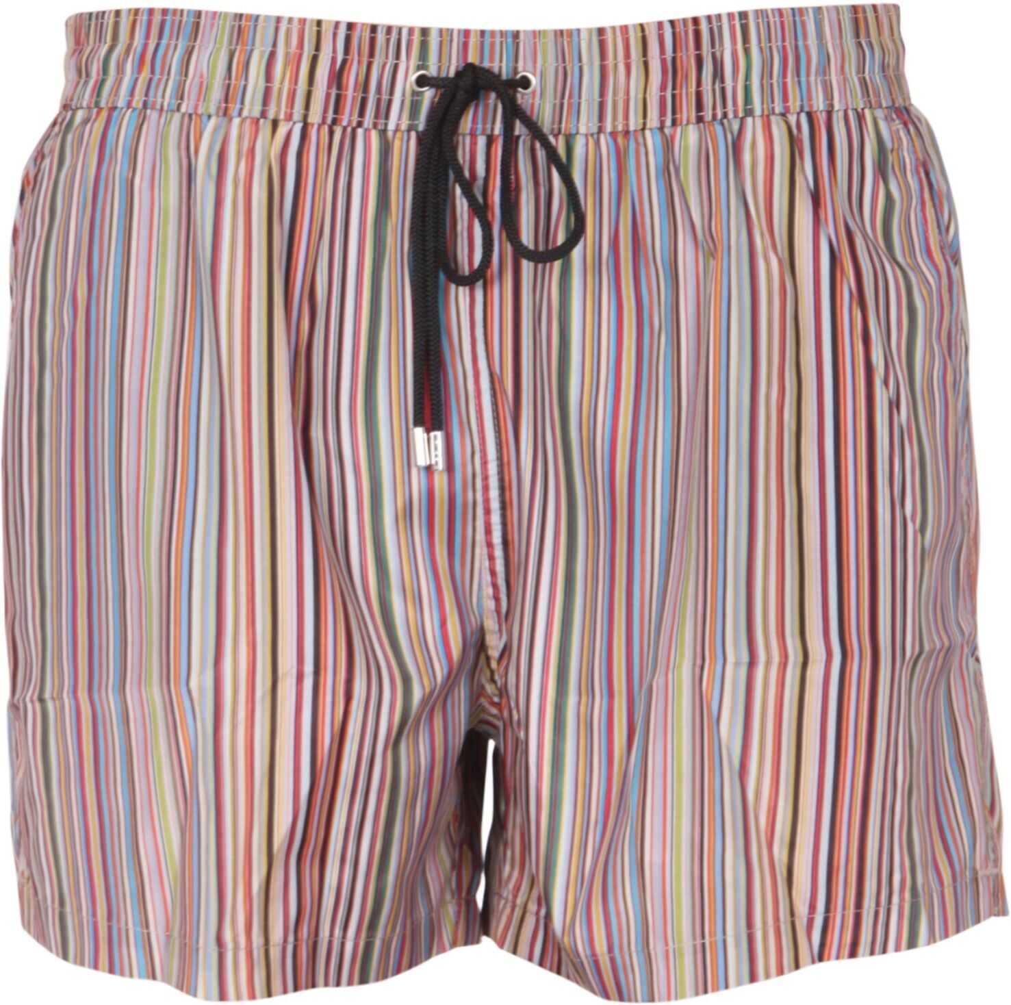 Paul Smith Multicolor Stripes Swimsuit M1A/239D/A40674_92 MULTICOLOUR