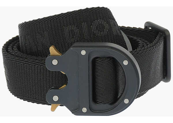 Dior 25Mm Nylon Belt Black