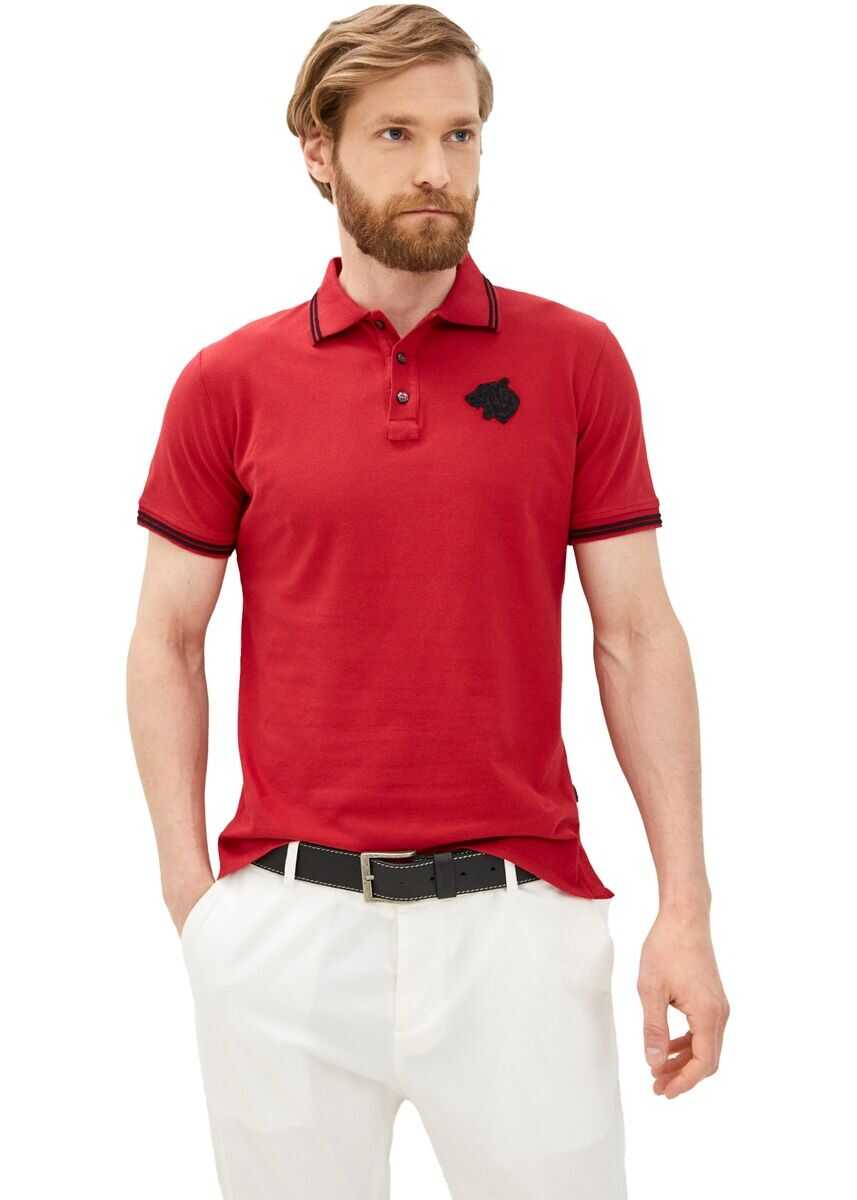 Just Cavalli Polo T-Shirt S01GC0378 Red