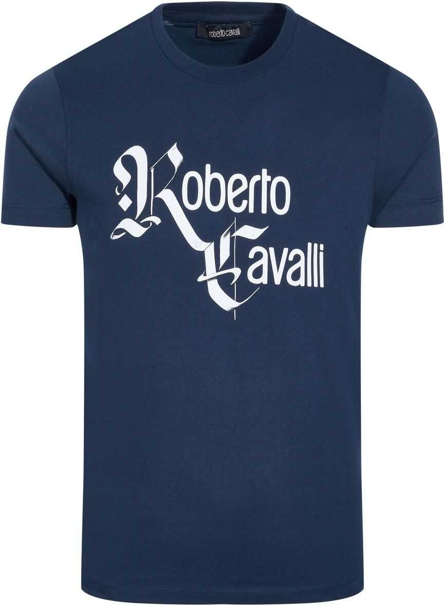 Roberto Cavalli T-shirt HST65FA Blue