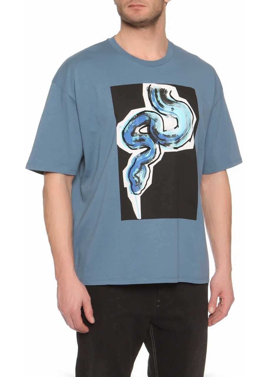 Just Cavalli T-shirt S01GC0527 Blue