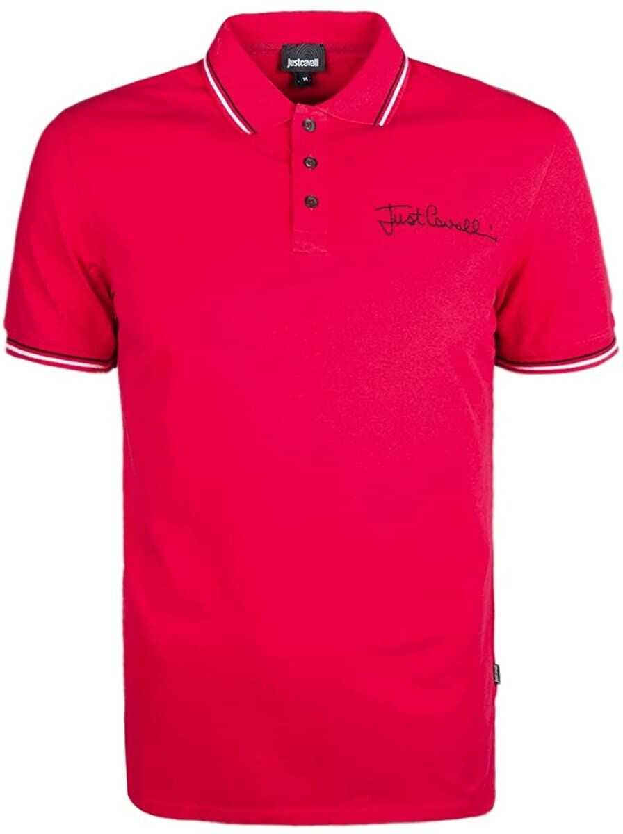 Just Cavalli Polo T-Shirt S01GL0003 Red