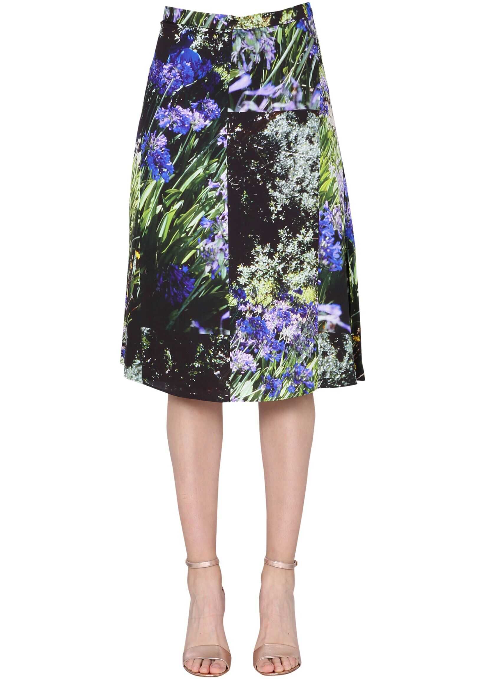 PS by Paul Smith Agapanthus Print Skirt W2R/205S/G30794_92 MULTICOLOUR