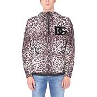 Jachete Jacket With Leopard Print Barbati